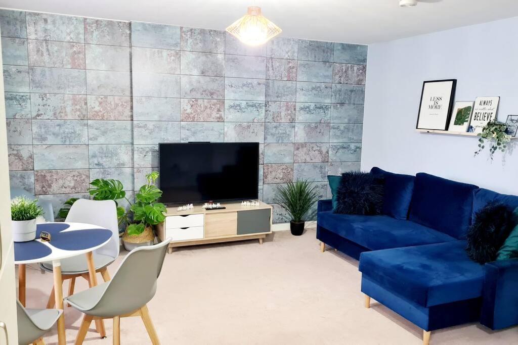 Stylish 2 Bedroom Apartment / Free Gated Parking Glasgow Eksteriør bilde